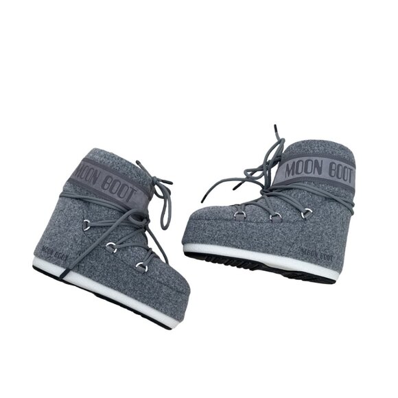 Moon Boot Iconic Low Felt Boots size4.5/ 6 - Picture 7 of 7